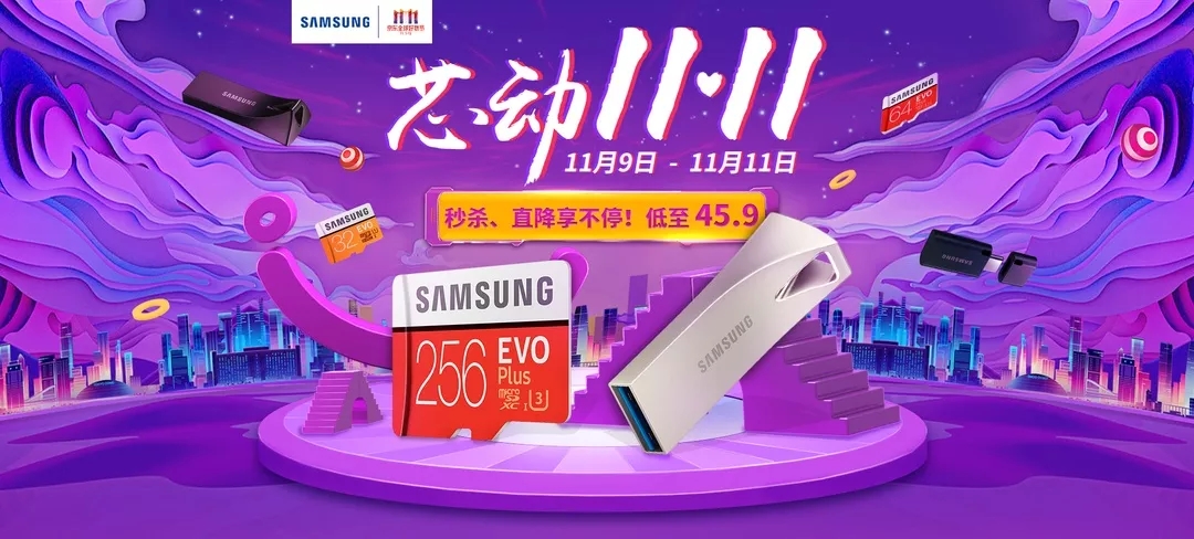 芯動(dòng)11.11丨秒殺、直降享不停！